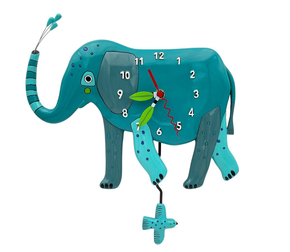 ALLEN DESIGNS Gentle Giant Elephant Clock