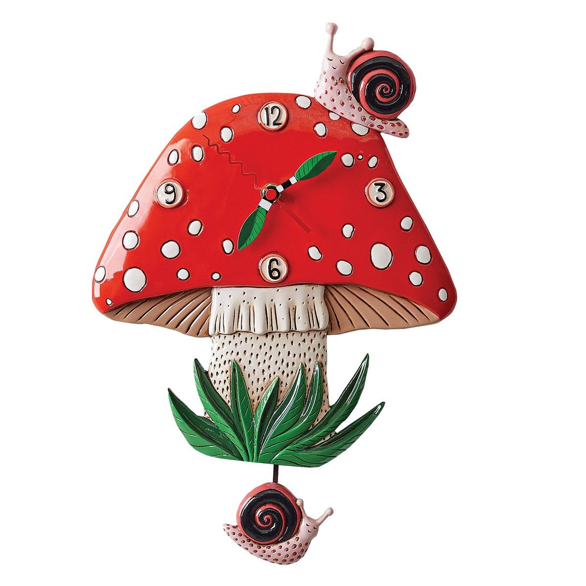 ALLEN DESIGNS Mushroom Clock