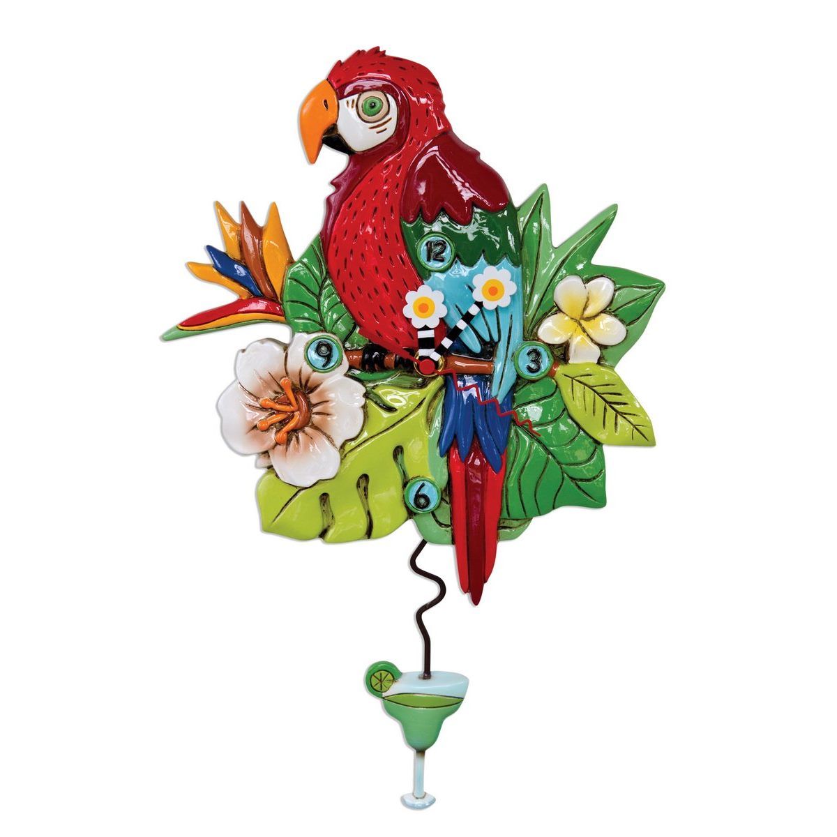 ALLEN DESIGNS Polly Parrot Clock