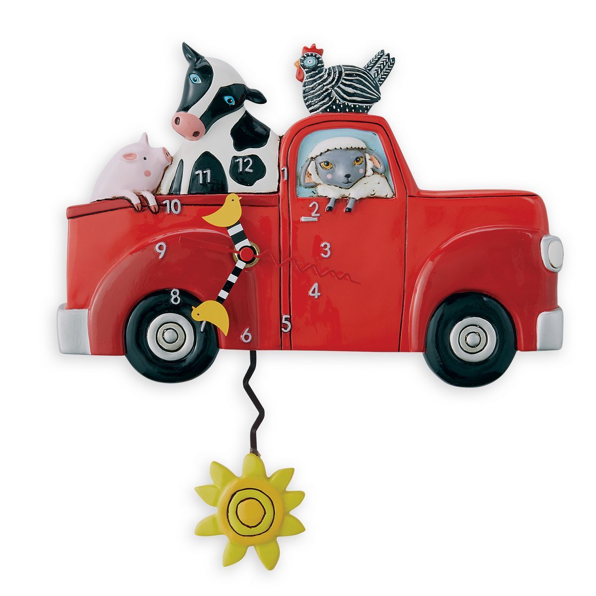 ALLEN DESIGNS Farm Truck Clock
