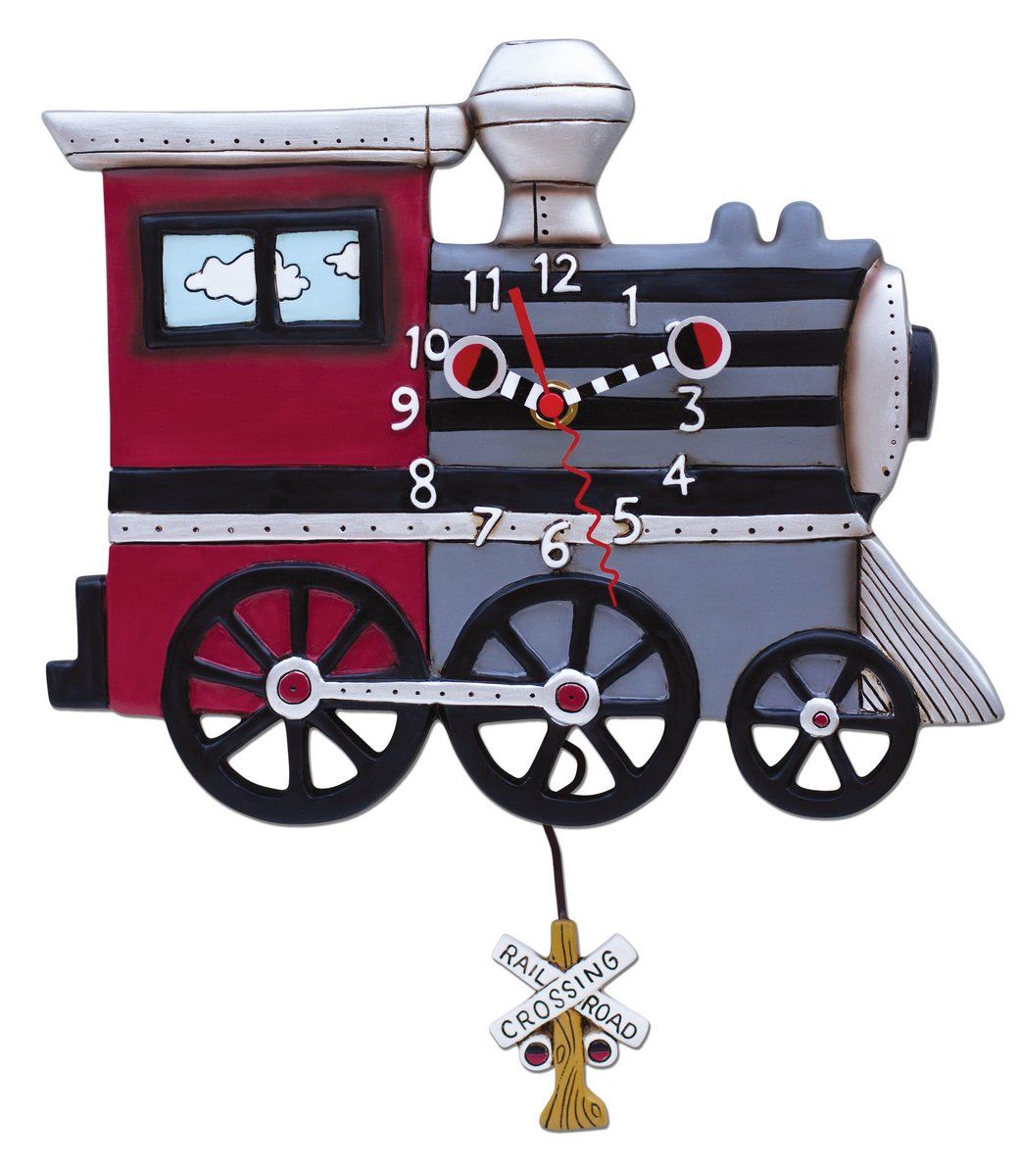 ALLEN DESIGNS Choo Choo Clock