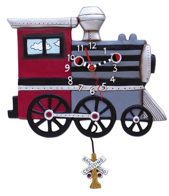 ALLEN DESIGNS Choo Choo Clock