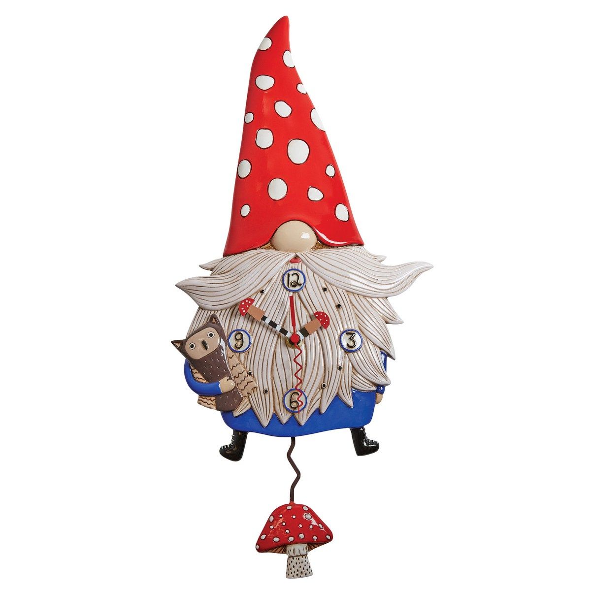 ALLEN DESIGNS Wren The Gnome Clock