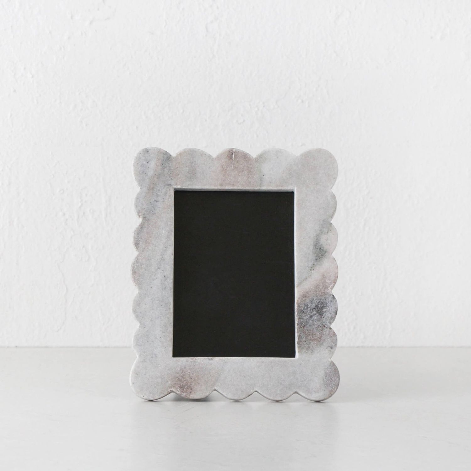 AMALFI Arlet Photo Frame 5x7 - White &amp; Grey Marble