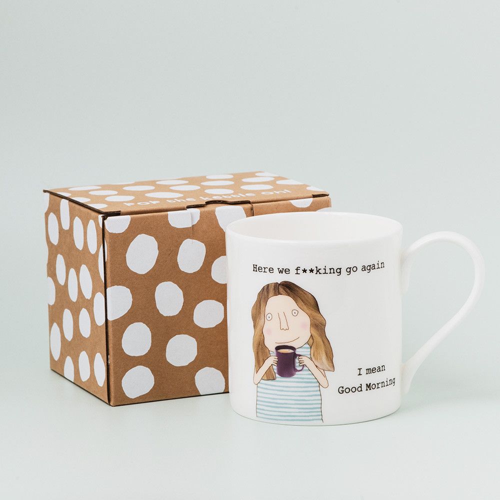 ROSIE MADE A THING (F) Here We Go -350ml Mug