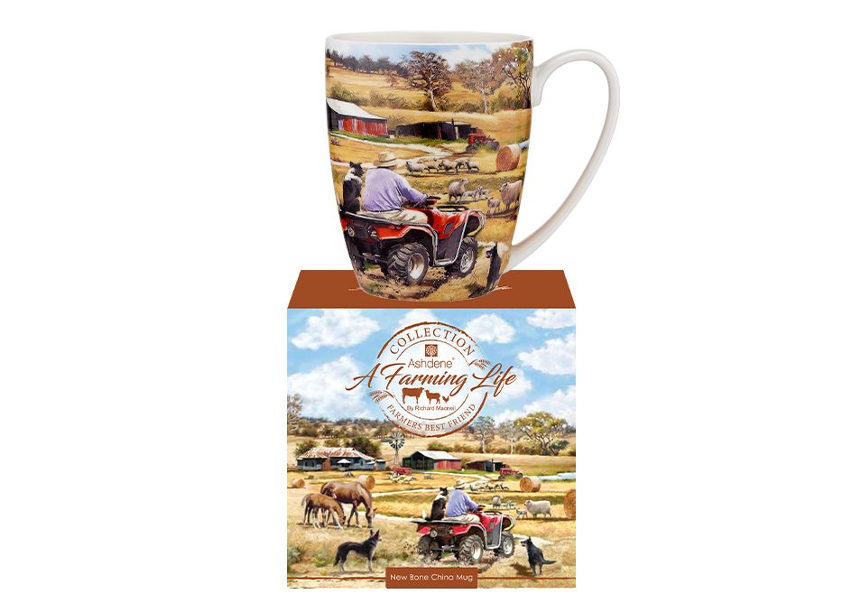 ASHDENE A Farming Life Mug - Farmers Best Friend 320ml