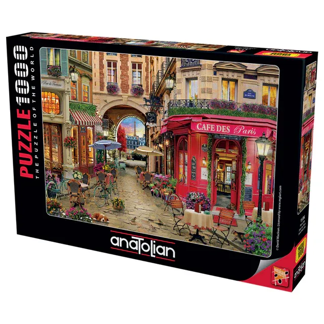 ANATOLIAN 1000 Piece Cafe des Paris Jigsaw Puzzle