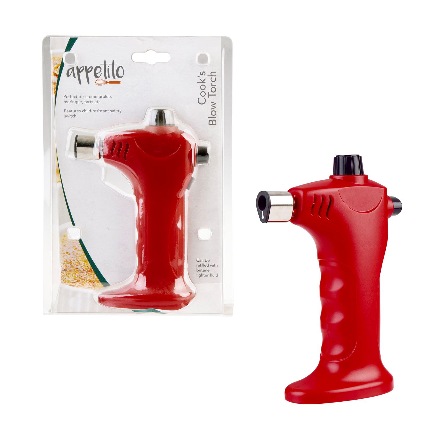 APPETITO Cook's Blow Torch - Red