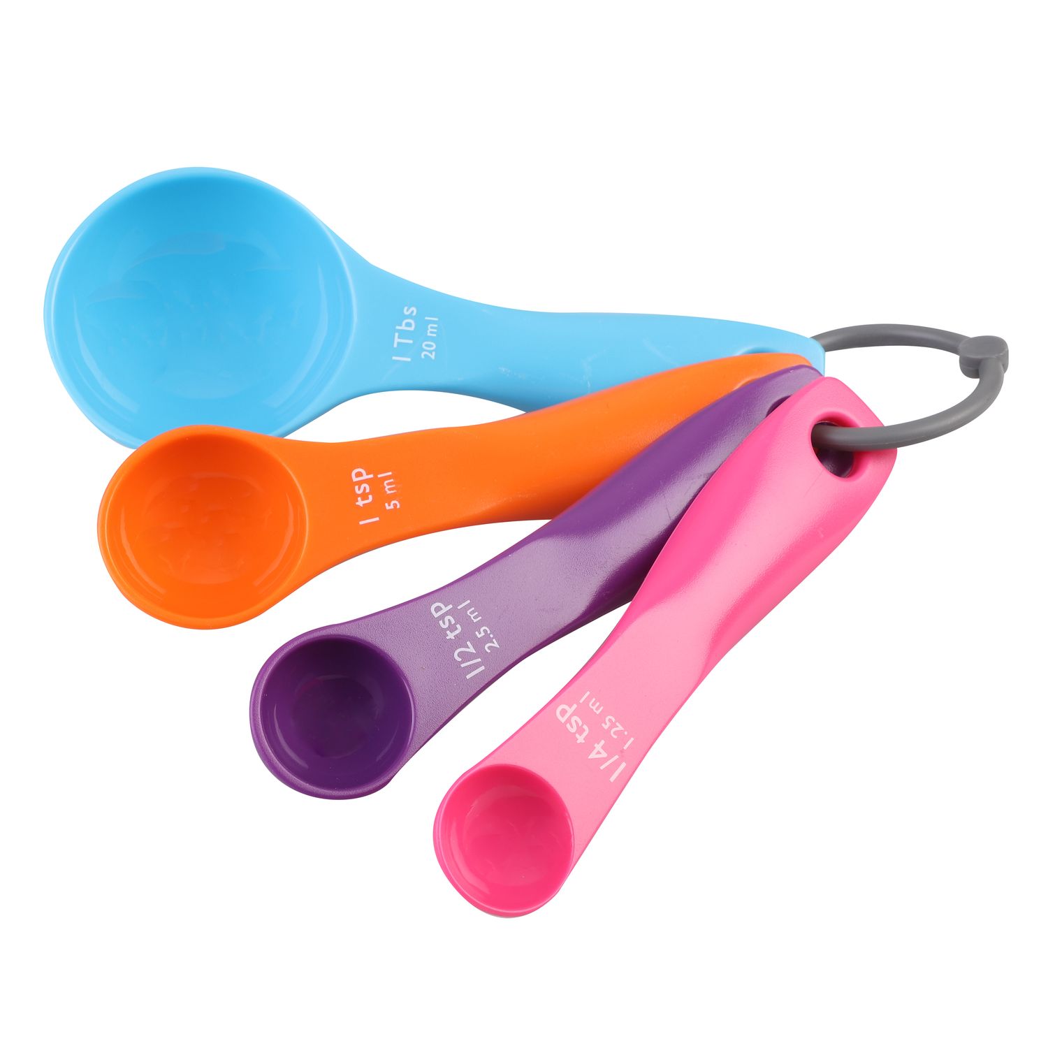 APPETITO Measuring Spoons Set Of 4 - Multi - Colour