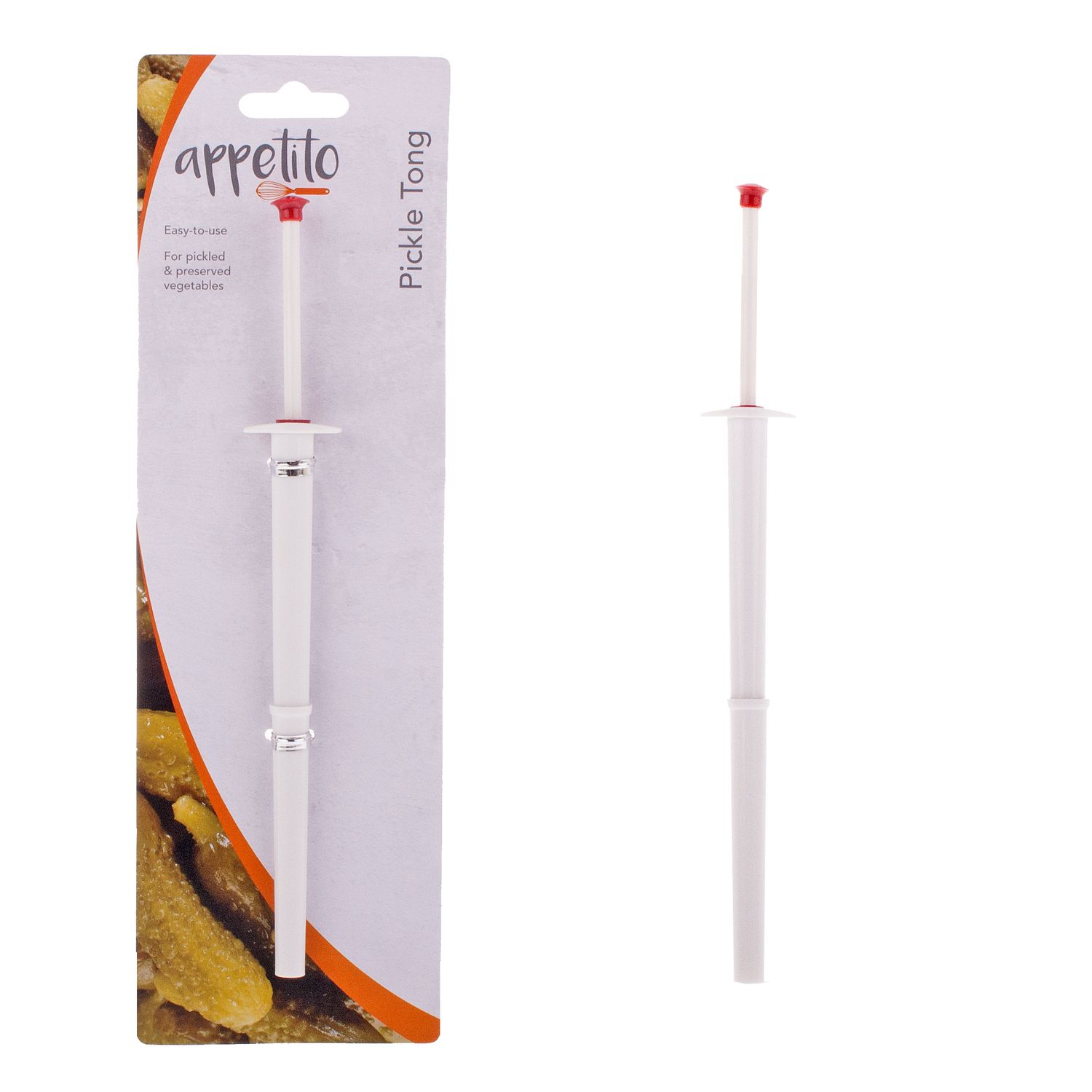 APPETITO Pickle Tong - White