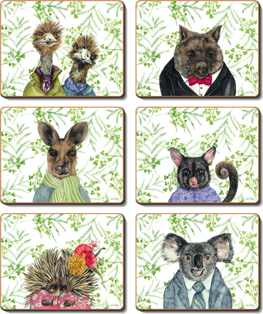 CINNAMON Bush Tucker Coasters