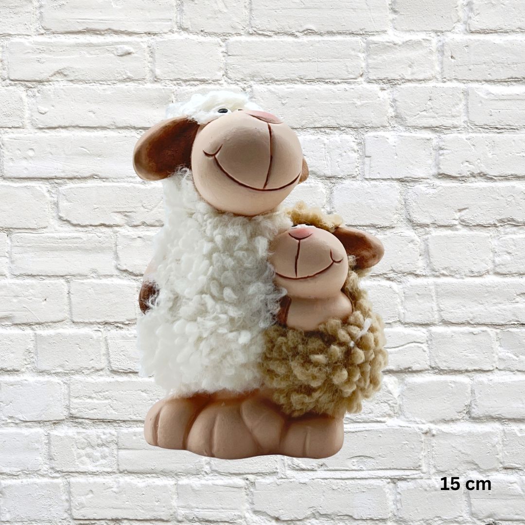 SHELF SITTERS Sheep Ralfi and Scotti 15cm