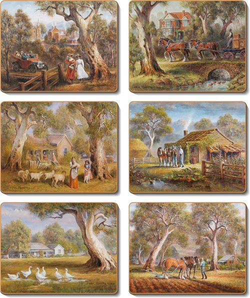 CINNAMON Home Amongst the Gum Trees Placemats