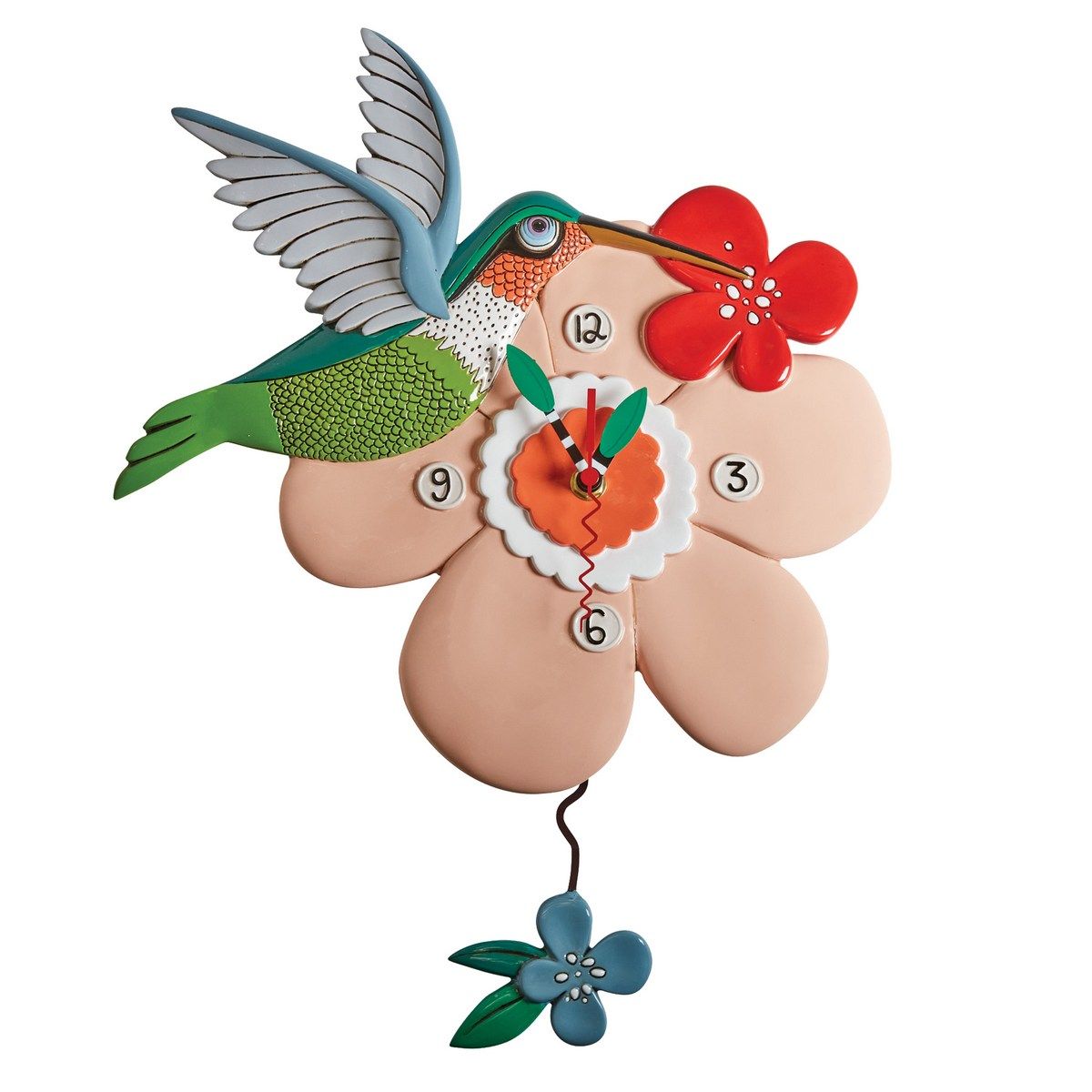 ALLEN DESIGNS Hummingbird Clock