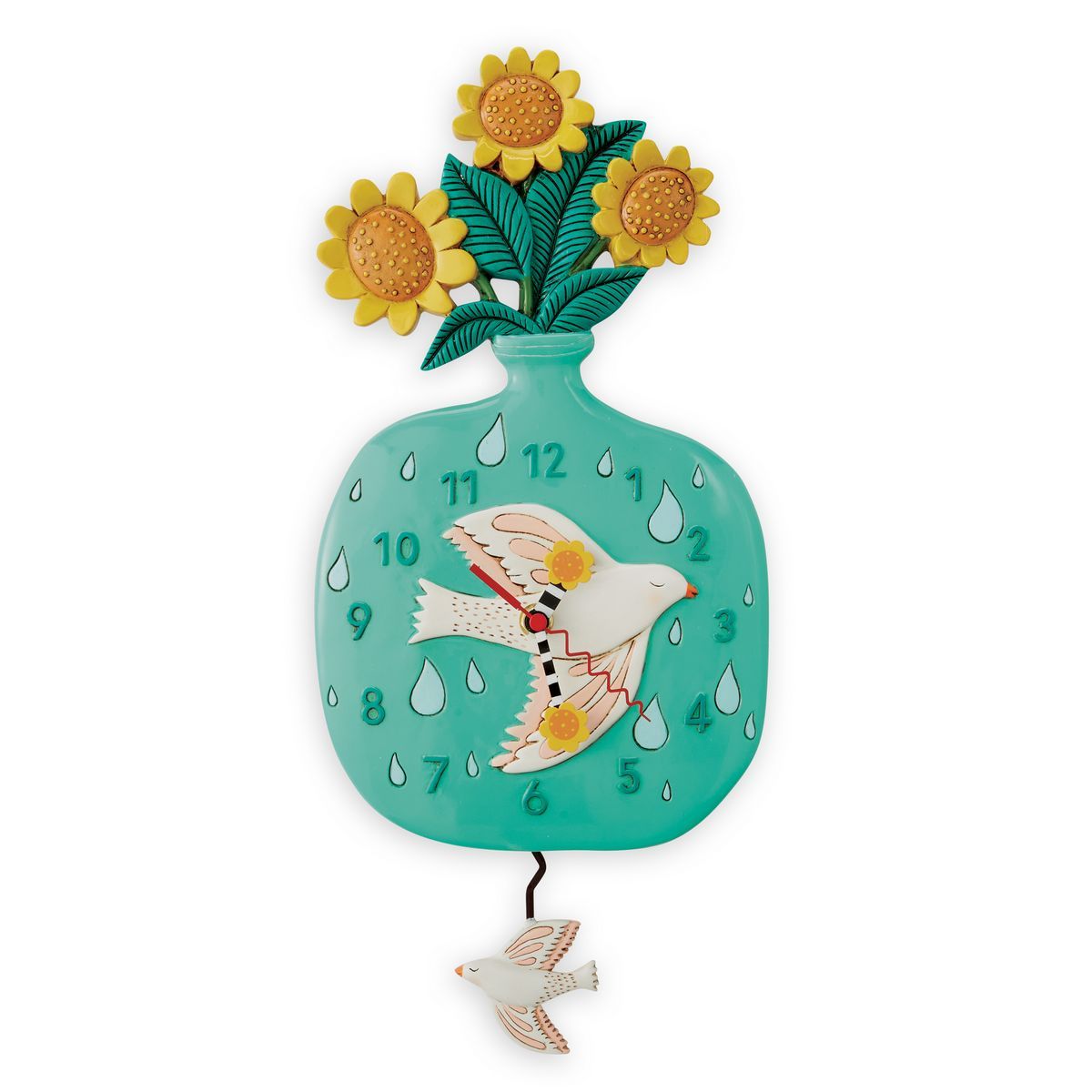 ALLEN DESIGNS Peace And Sunshine Clock