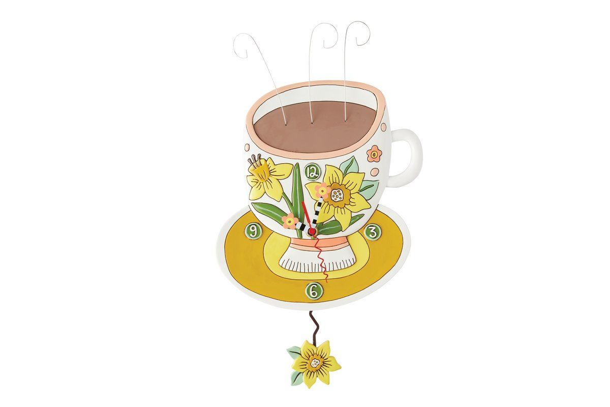 ALLEN DESIGNS Cuppa Joy Clock