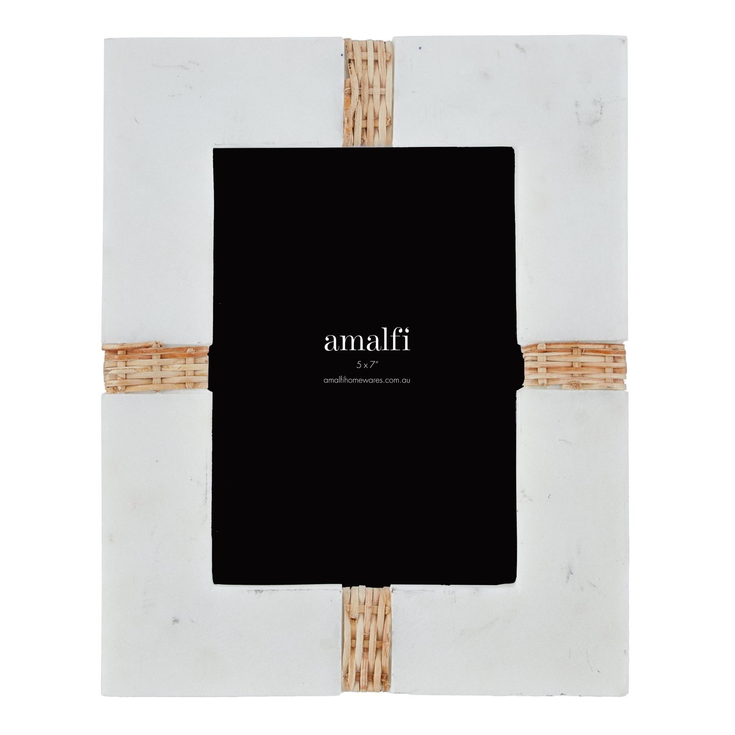 AMALFI Maurie Marble Photo Frame 5x7 - White