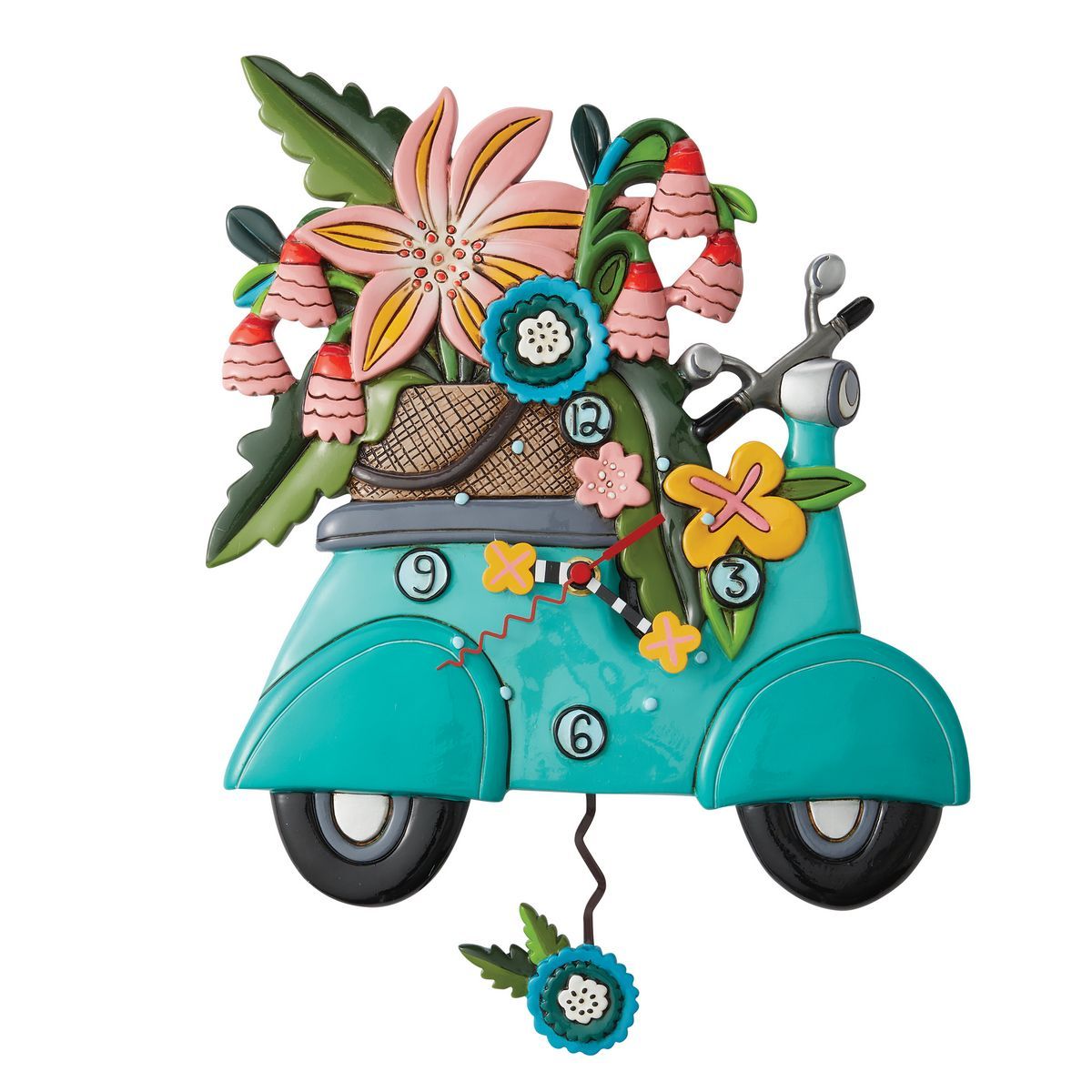 ALLEN DESIGNS Scoot-in Though Life Clock