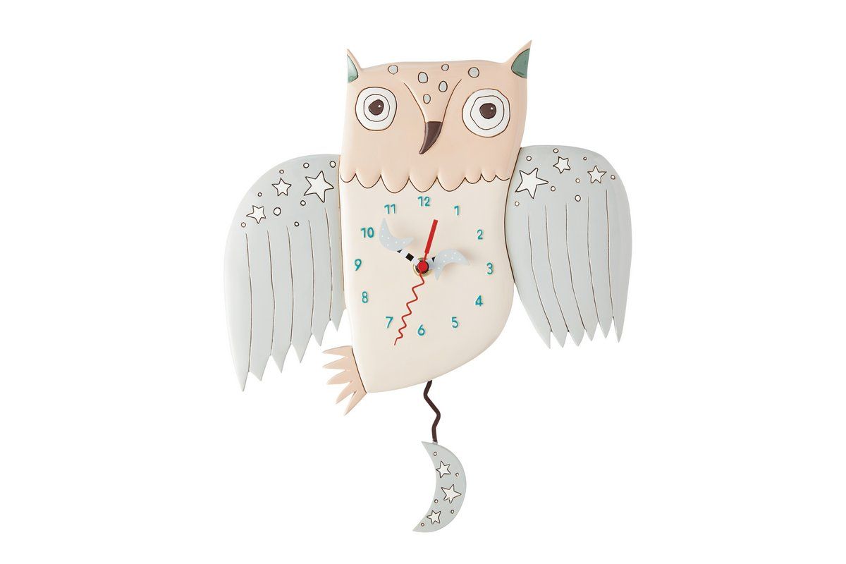 ALLEN DESIGNS Sweet Dreams - Owl Clock