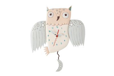 ALLEN DESIGNS Sweet Dreams - Owl Clock