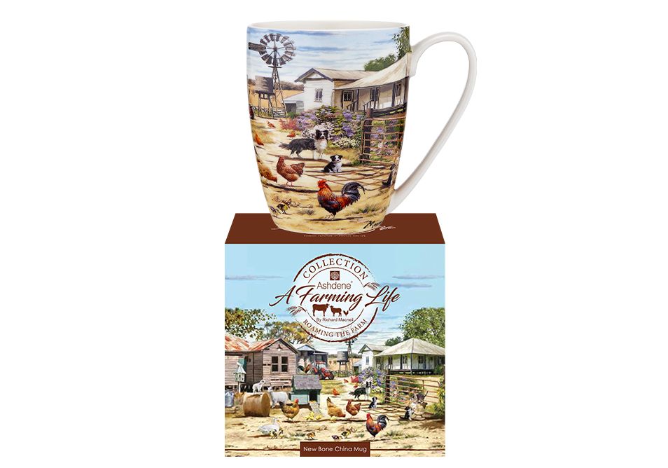 ASHDENE A Farming Life Mug - Roaming the Farm 320ml