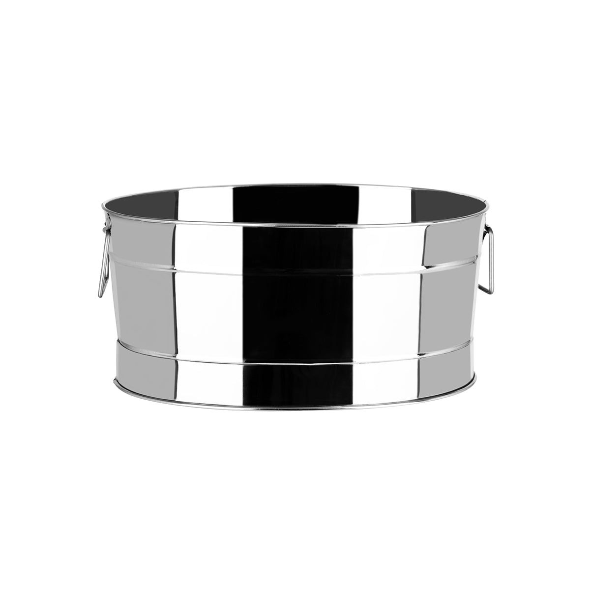 CHEF INOX Oval Stainless Steel Beverage Tub 440 x 300 x 200mm