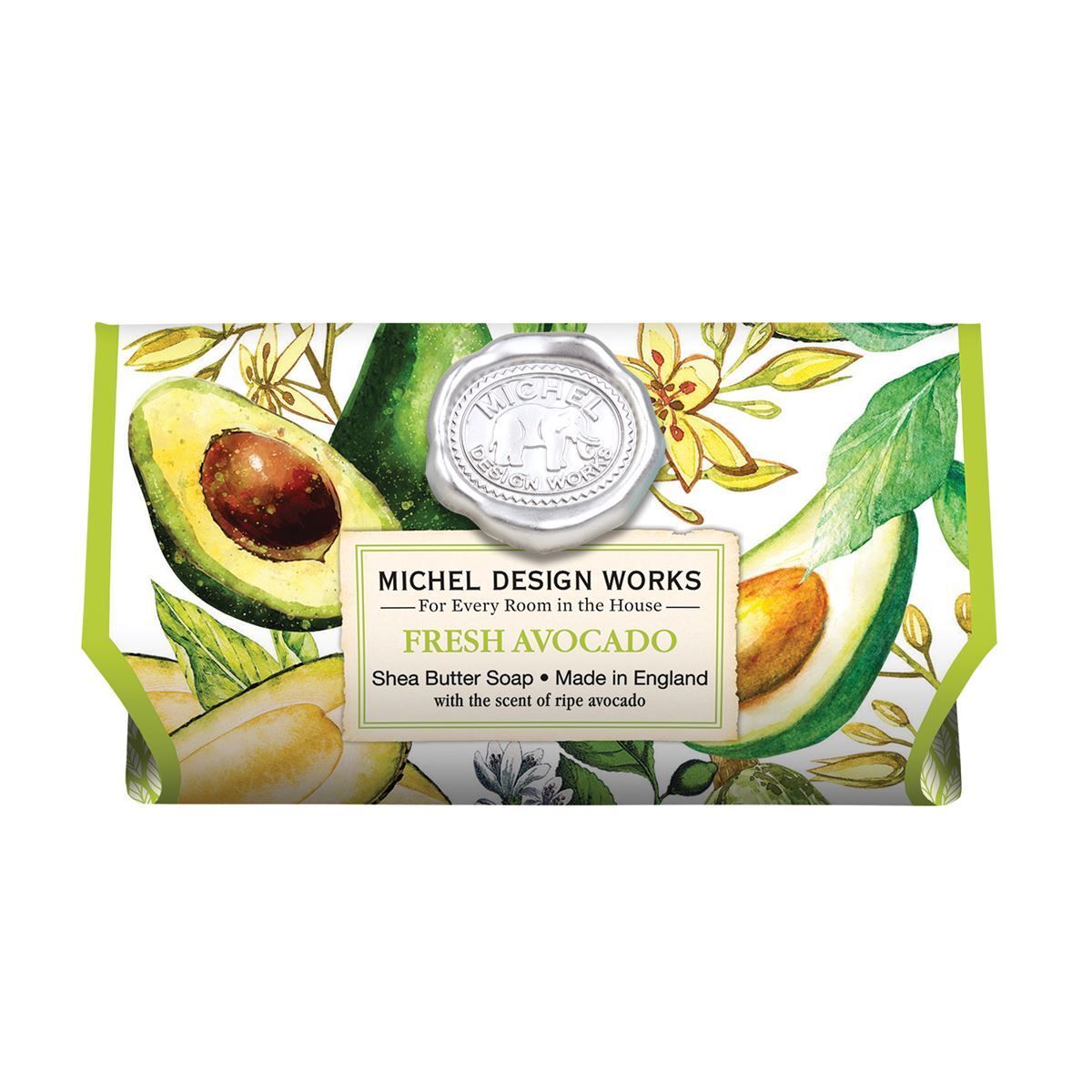 MICHEL DESIGN WORKS Large Soap Bar - Fresh Avocado - 246g
