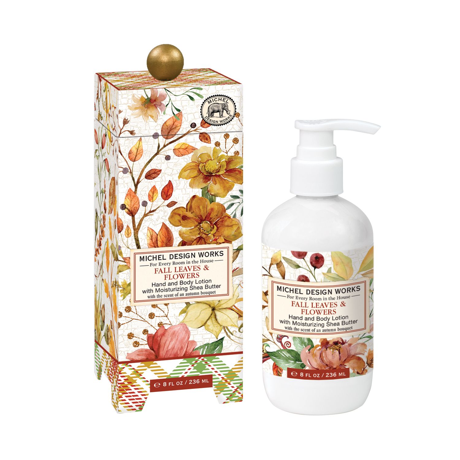 MICHEL DESIGN WORKS Lotion Hand &amp; Body - Fall Leaves &amp; Flowers