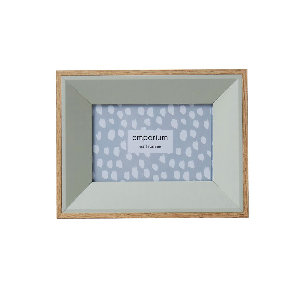 EMPORIUM Wood Photo Frame 17x3x22cm - Mint