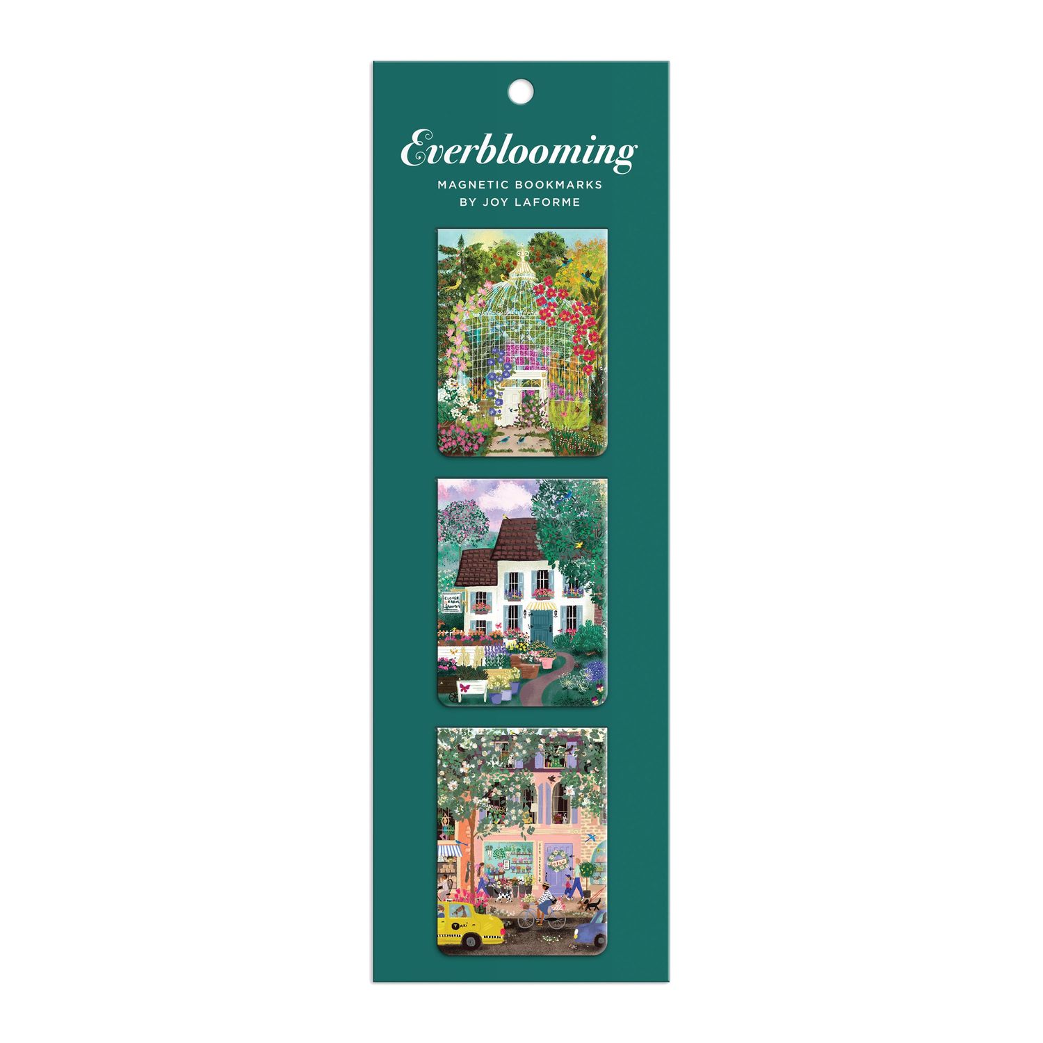 GALISON Magnetic Bookmarks - Set Of 3 - Joy Laforme Everblooming