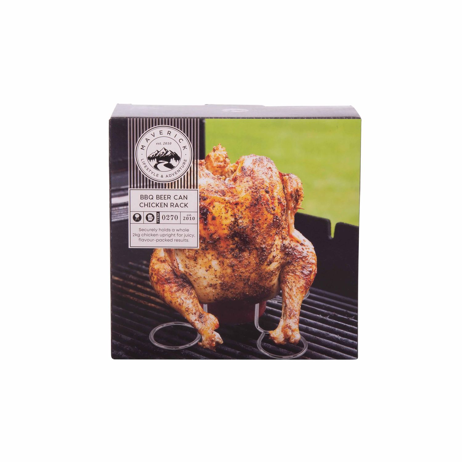 ISGIFT Beer Can BBQ Chicken Rack