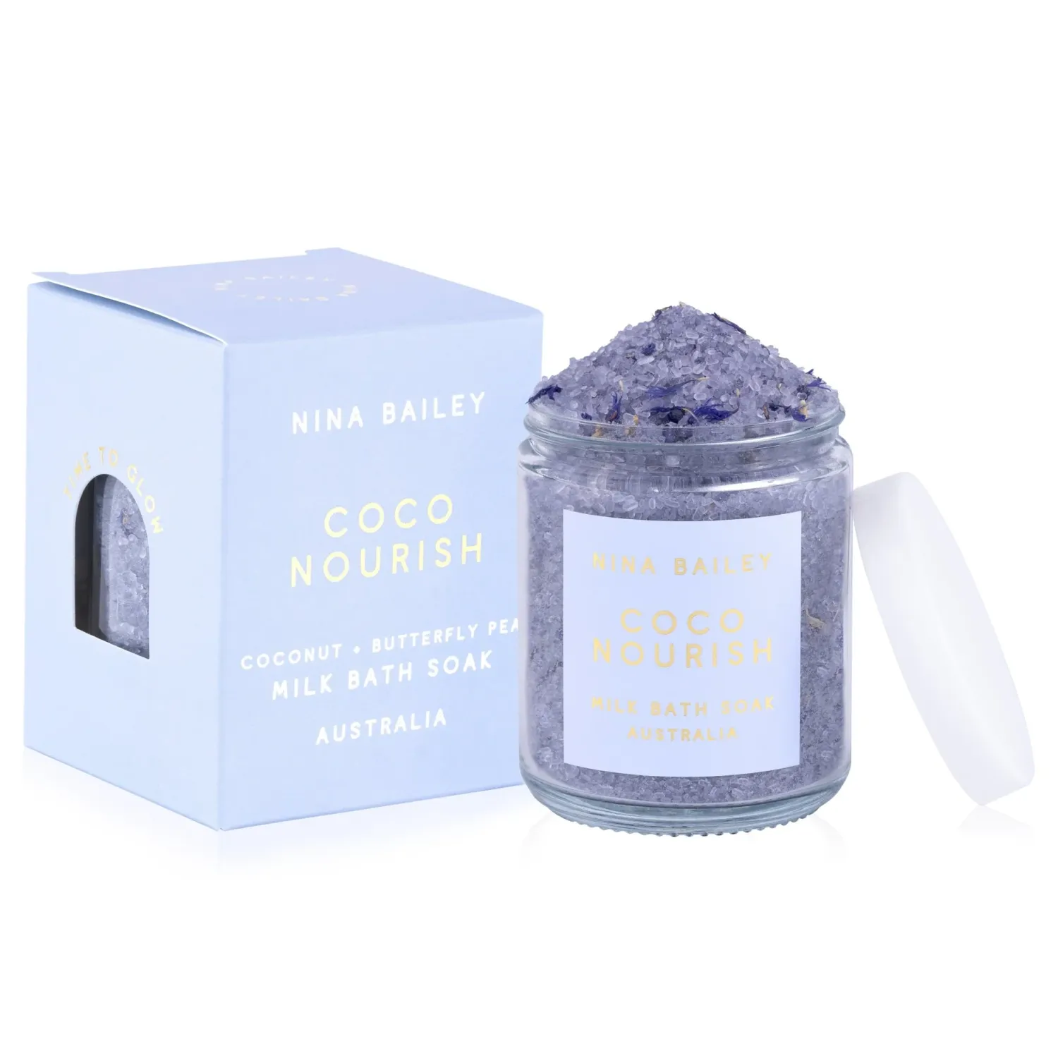 NINA BAILEY Coco Nourish - Botanical Bath Soak 200g