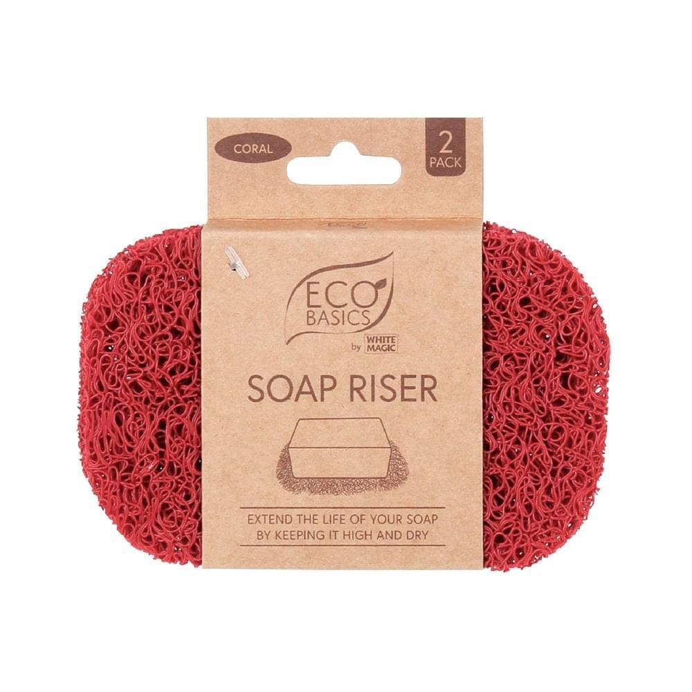 ECO BASICS Soap Riser - Coral