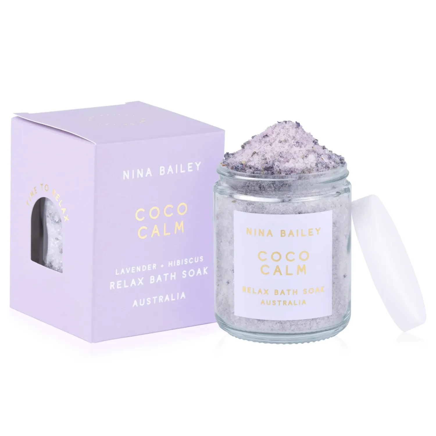 NINA BAILEY Coco Calm - Botanical Bath Soak 200g