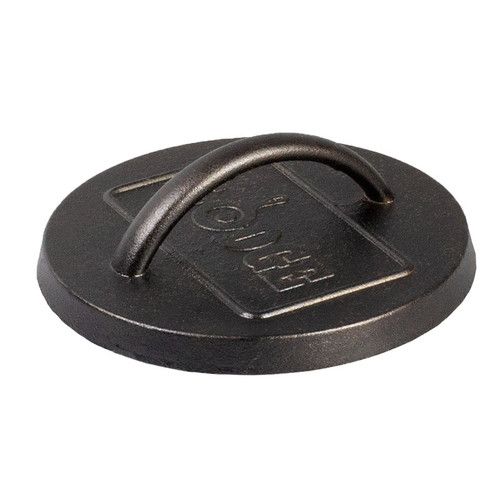 LODGE 6.25 Inch Cast Iron Burger Press