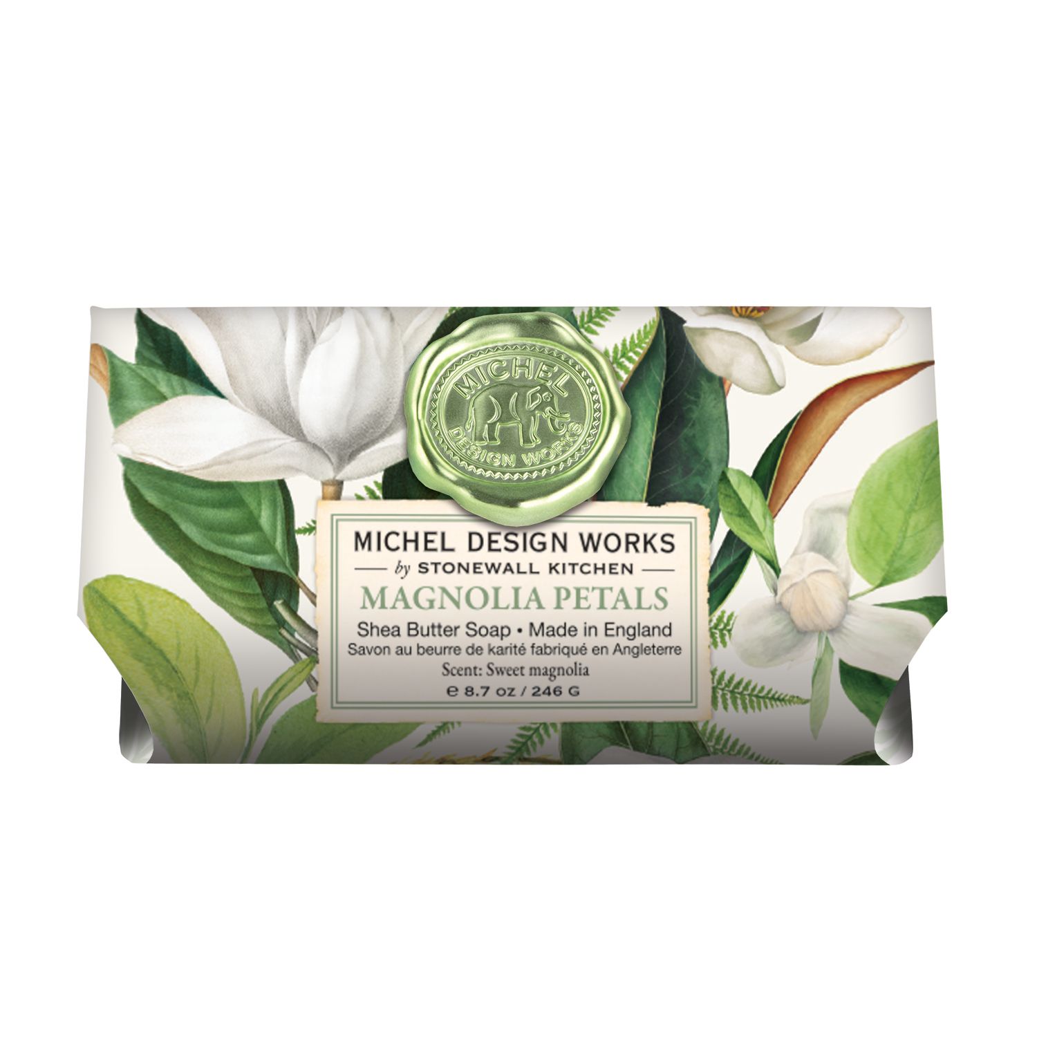 MICHEL DESIGN WORKS Large Soap Bar - Magnolia Petals - 246g