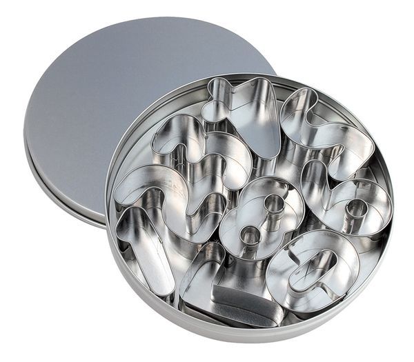 MONDO Number Cutters Set 9 Piece