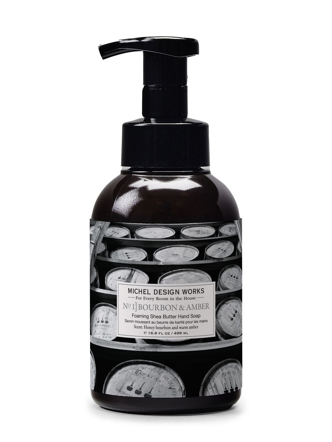 MICHEL DESIGN WORKS Foaming Hand Soap - Bourbon &amp; Amber - 530ml