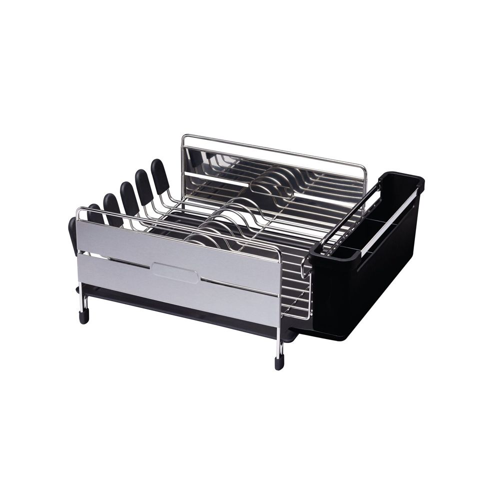 MASTERCLASS Deluxe Stainless Steel Dish Drainer 44.5 x 34 x 19.5cm