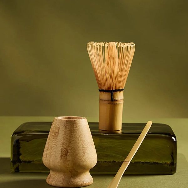 LEAF &amp; BEAN Ginza Matcha Whisk 3pc Set