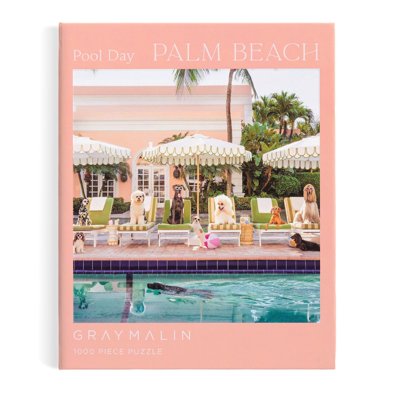GALISON Gray Malin Palm Beach Book Puzzle 1000 Piece