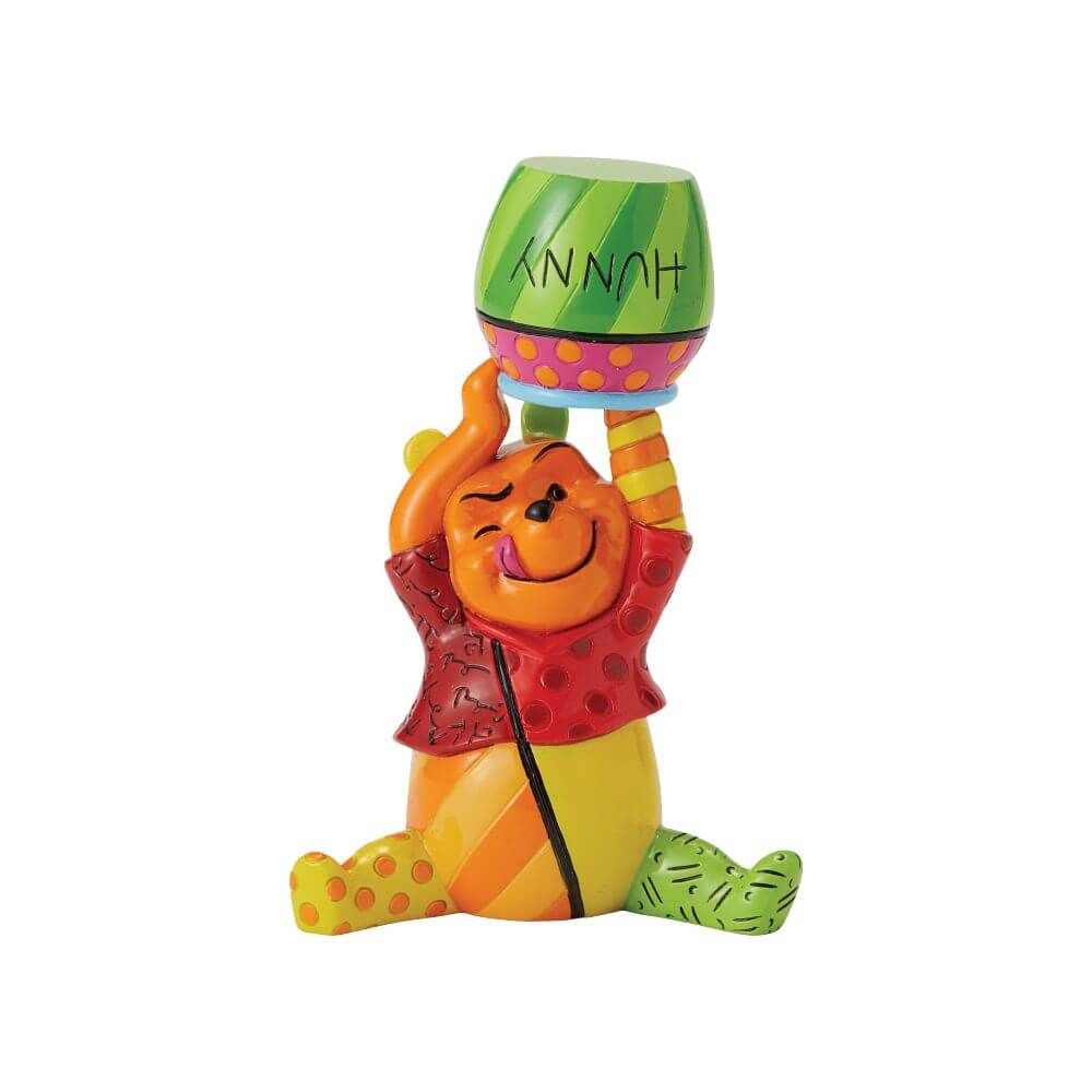DISNEY BRITTO Mini Figurine Pooh with Pot