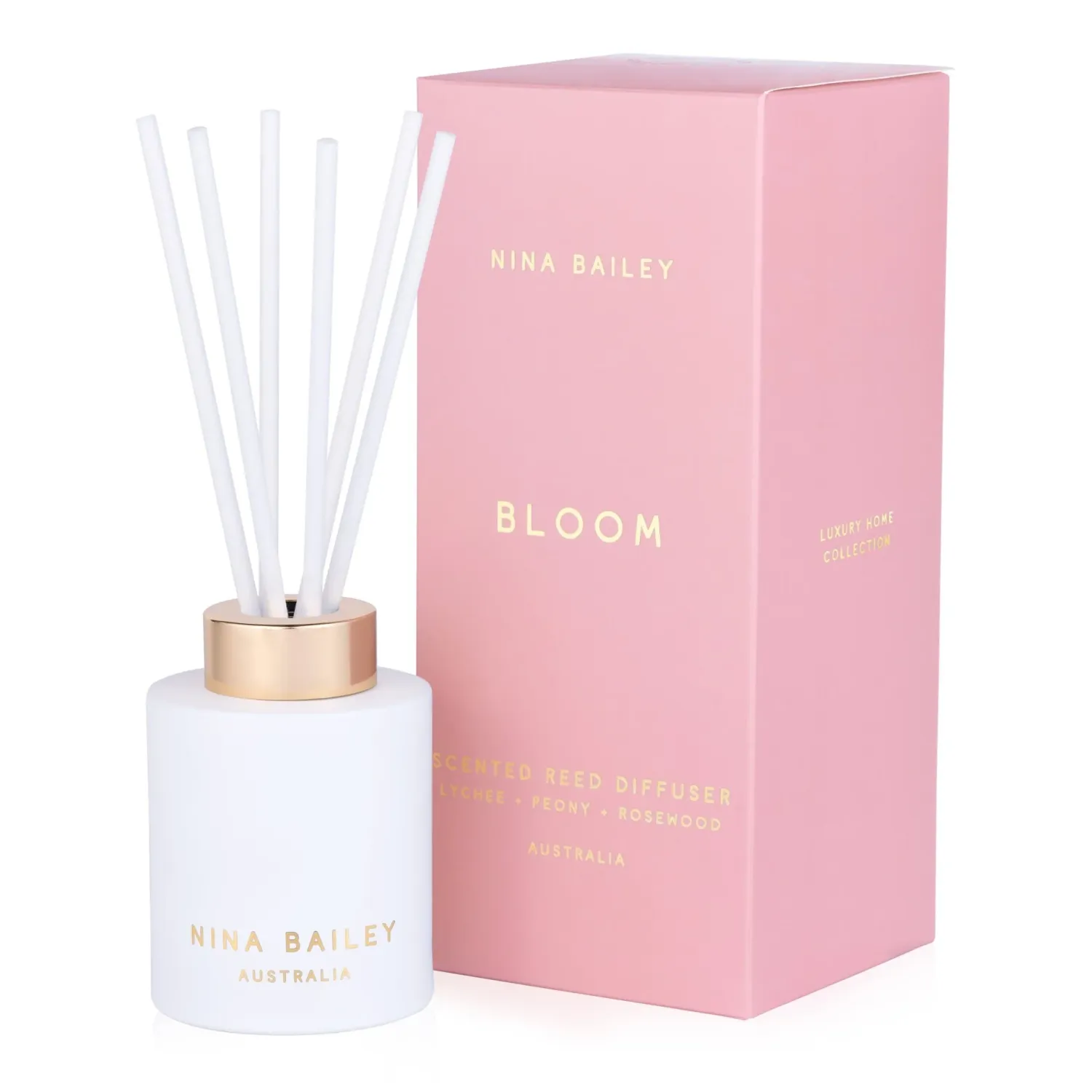NINA BAILEY Bloom Luxury Diffuser - Lychee Peony