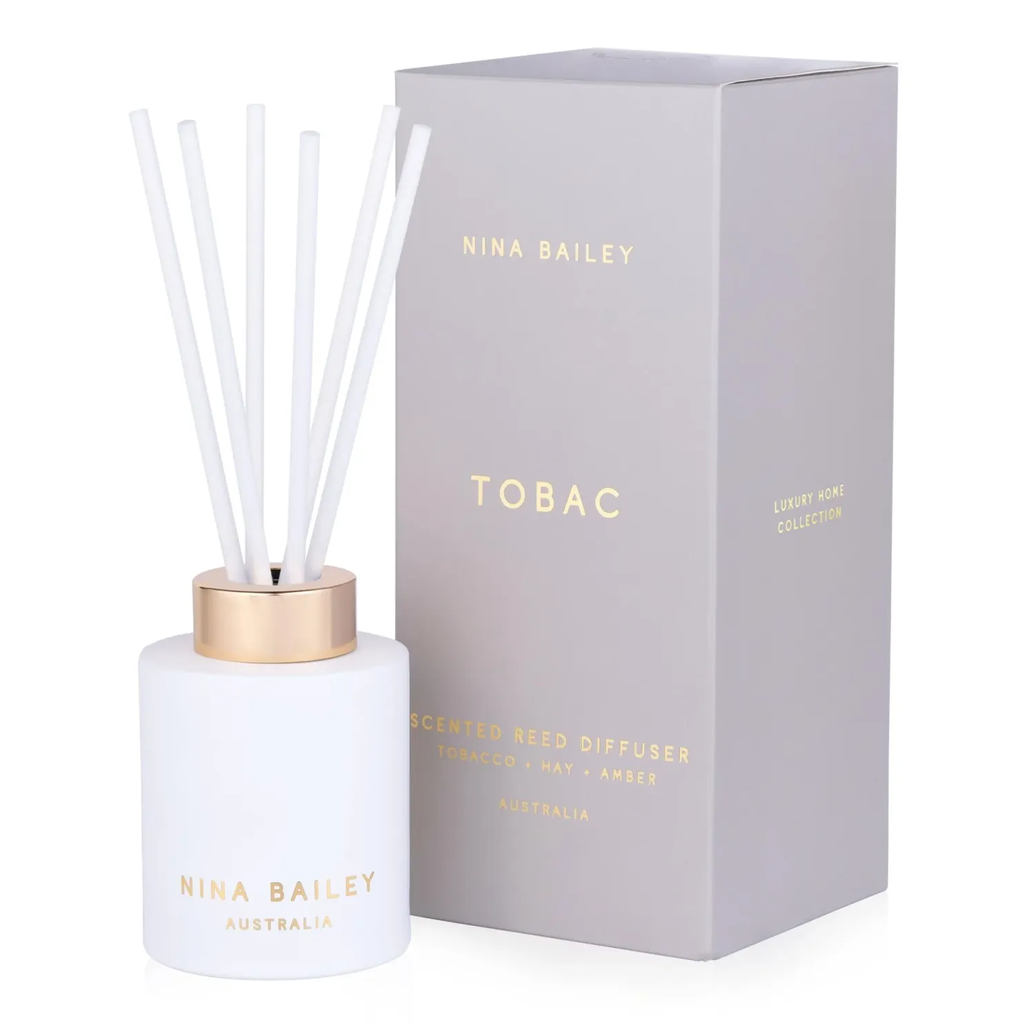 NINA BAILEY Tobac Luxury Diffuser - Tobacco Amber