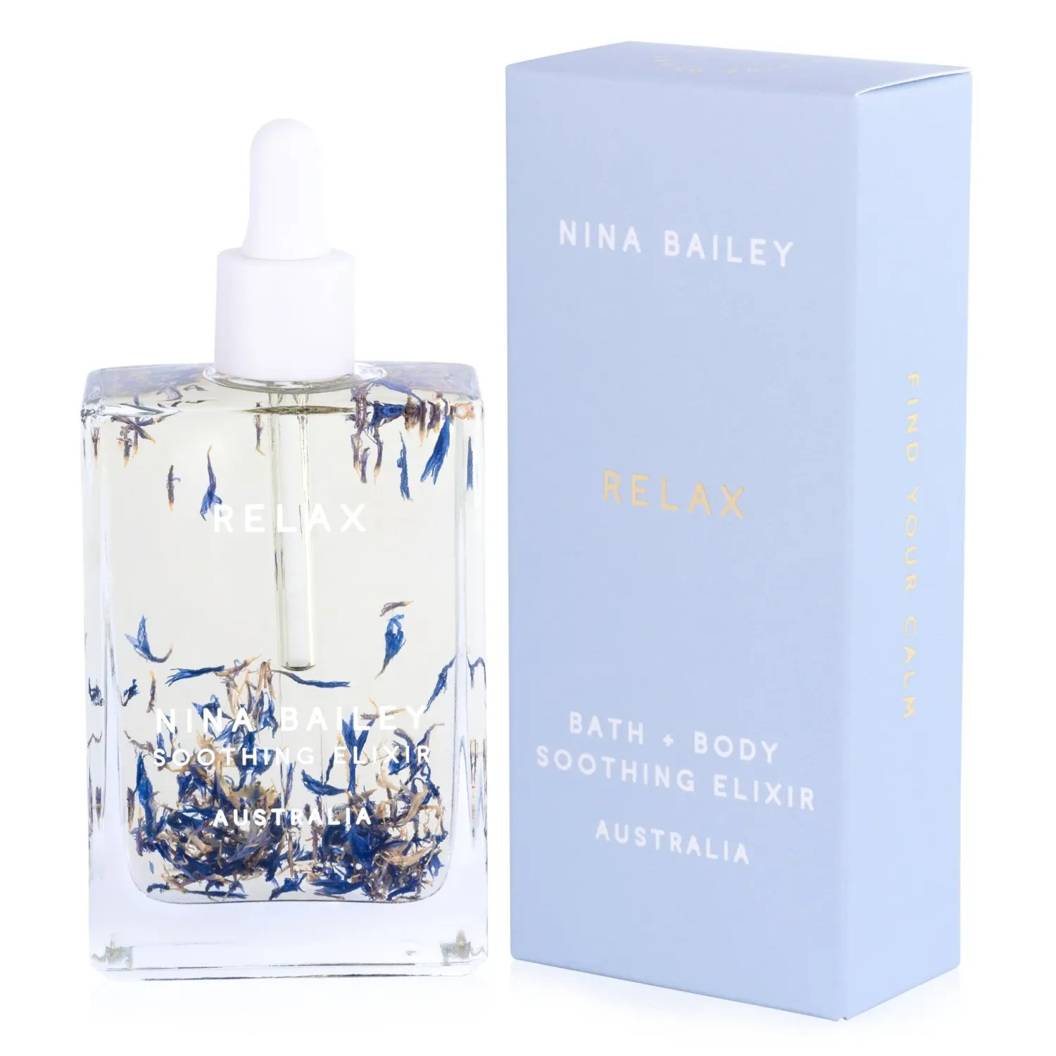 NINA BAILEY Relax Luxury Bath &amp; Body Oil Elixir 100ml