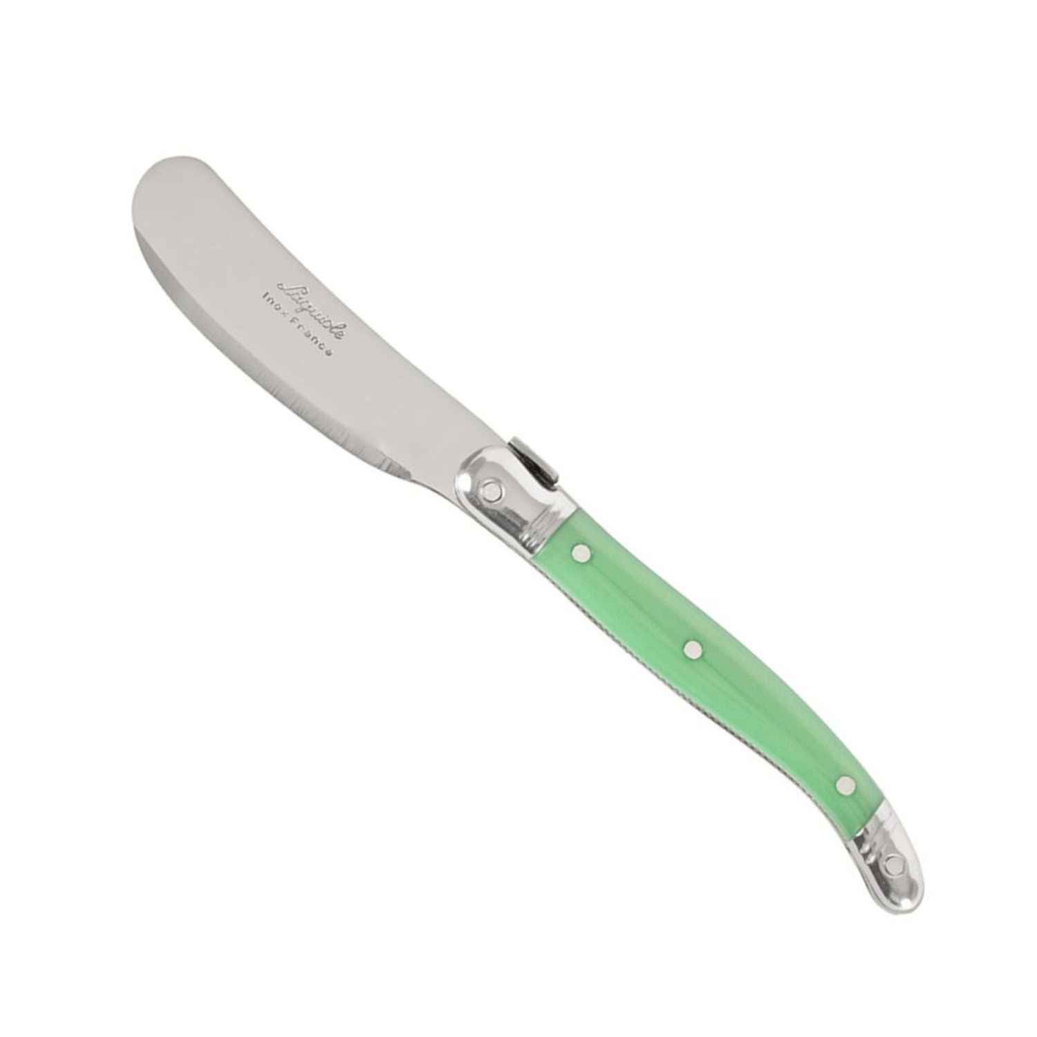 JEAN NERON Single Butter/Pate Knife - Green