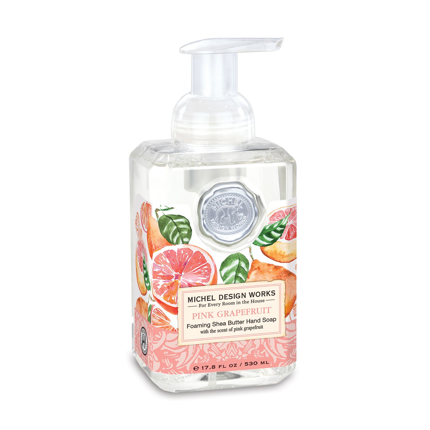 MICHEL DESIGN WORKS Foaming Hand Soap - Pink Grapefruit, - 530ml