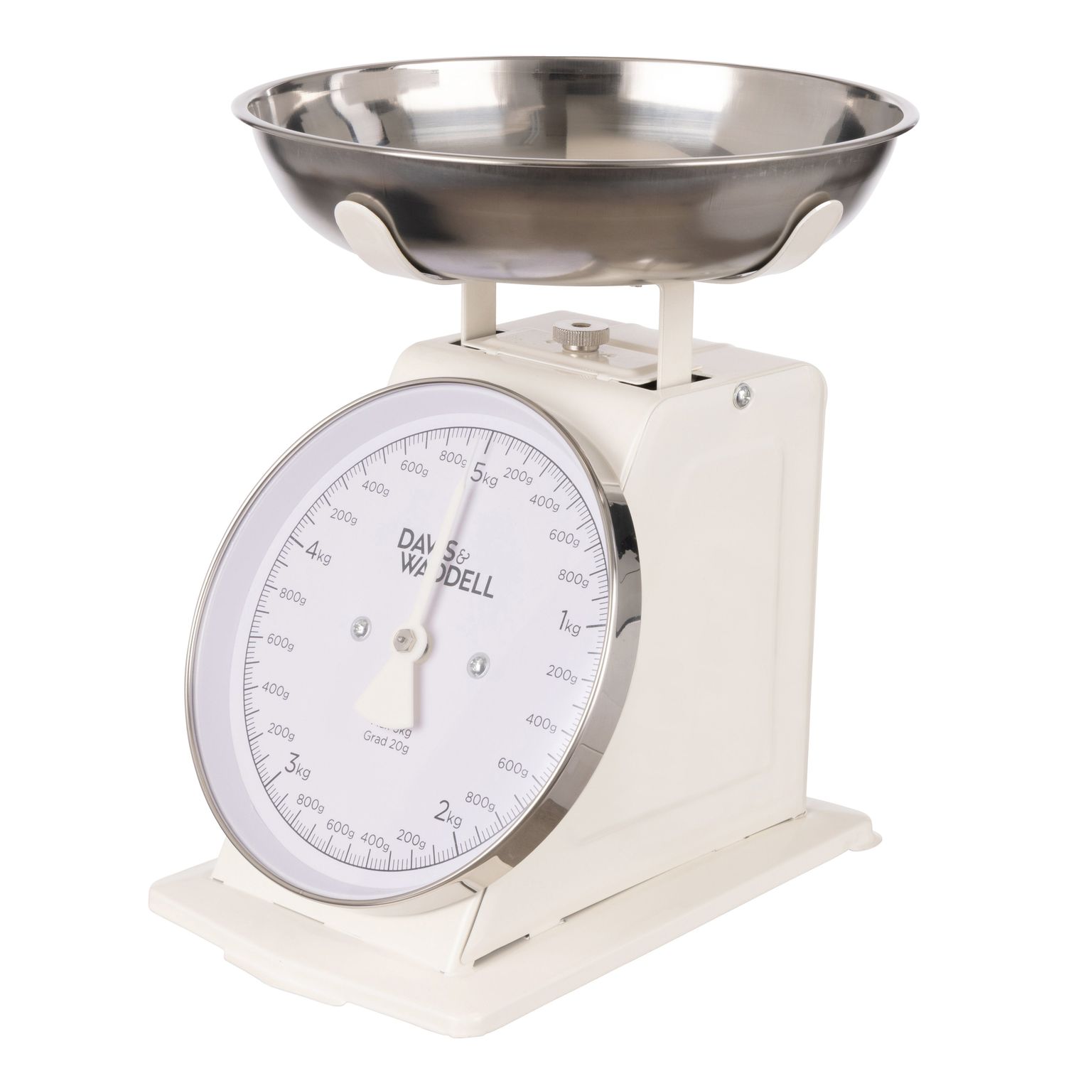 DAVIS &amp; WADDELL Newbury Mechanical Timer And Scale Set - Cream