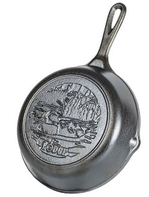 LODGE 8 Inch Cast Iron Duck Skillet