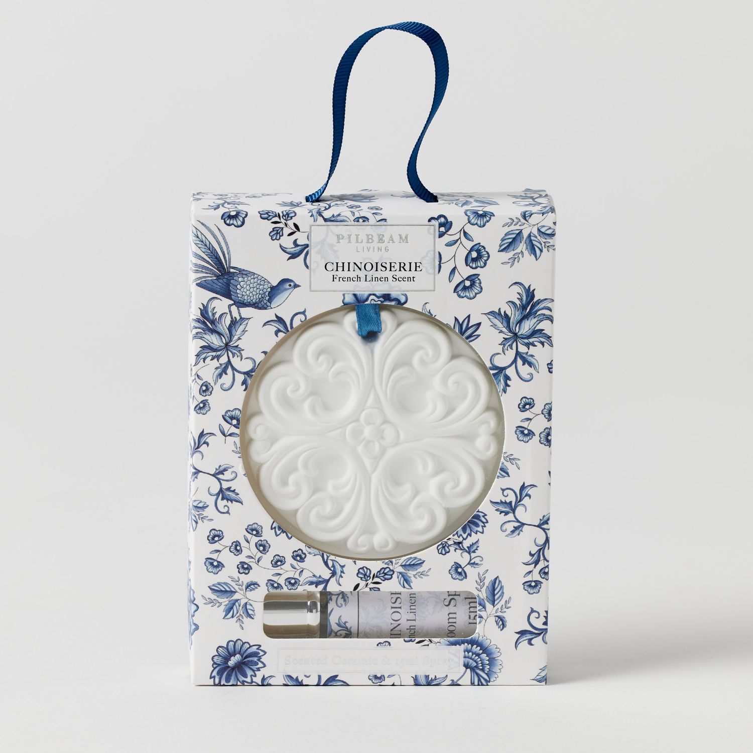 PILBEAM LIVING Chinoiserie Scented - Ceramic Disc - French Linen